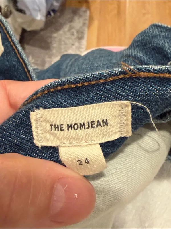 Madewell the mom Jean‎ Women's 24 - Image 6