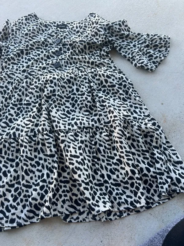 Heyson small‎ animal print mini dress - Image 6