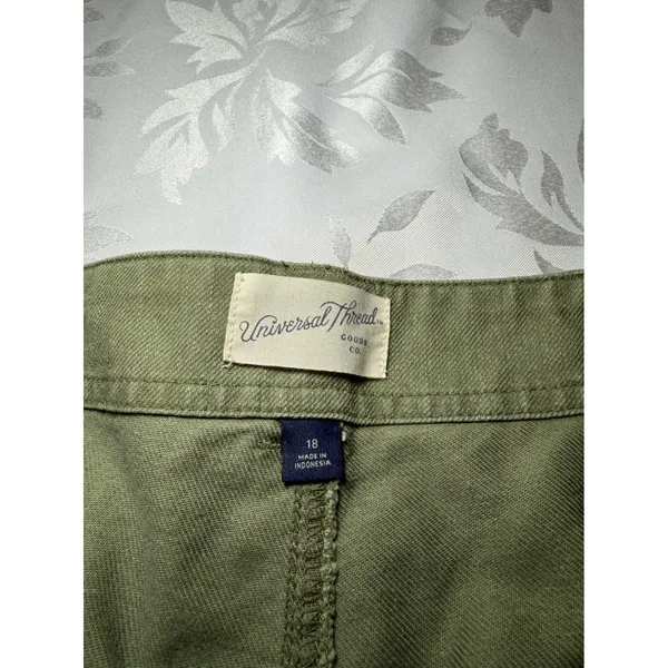Universal Threads NWT Womens High-Rise Utility Wide Leg Pants Size 18 - Image 9