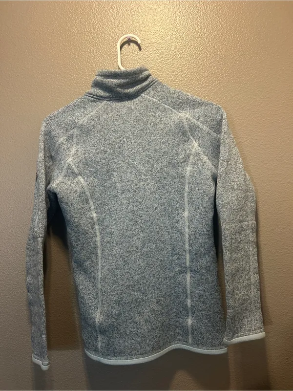 Patagonia Better Sweater 1/4 Zip Fleece Pullover Blue Heather Women's XS - Image 2