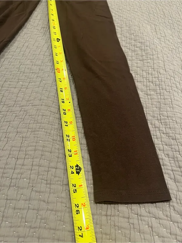 Charlotte Russe Brown Leggings - Large - Image 5