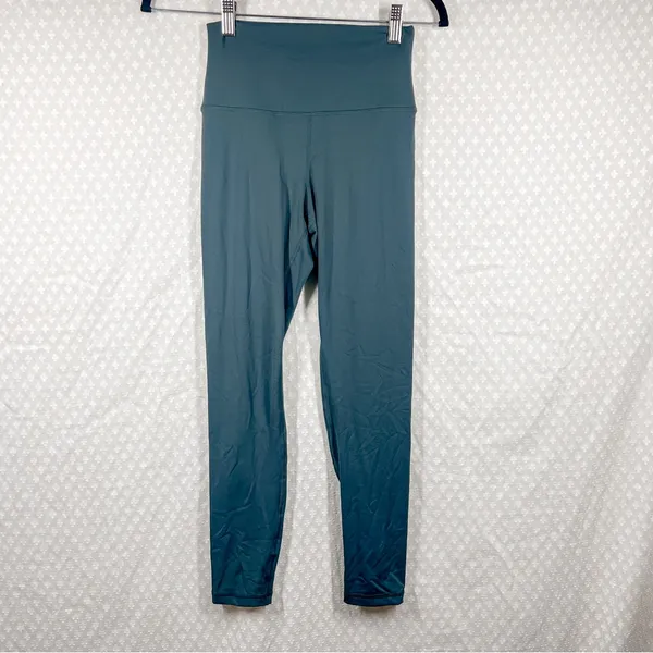 Quince‎ Forest Green Ultra Form High Rise Leggings - Image 2