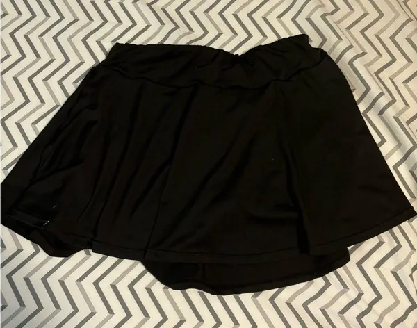Altar'd State Black Tennis Skirt | Black Athletic Skirt | Skort - Image 3