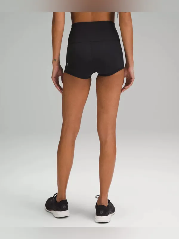 NWT Lululemon Wunder Train High Rise 2” Shorts – Black – 4 - Image 3