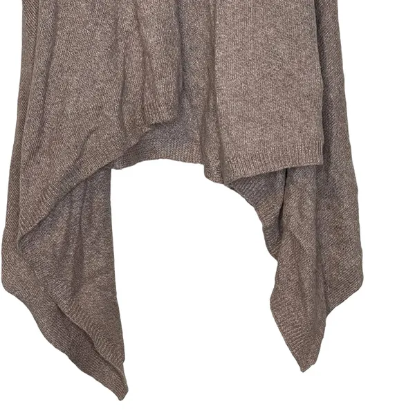 Old Navy Knit Sweater Vest Open Front Shrug Cardigan‎ Sleeveless Women Small Tan - Image 4
