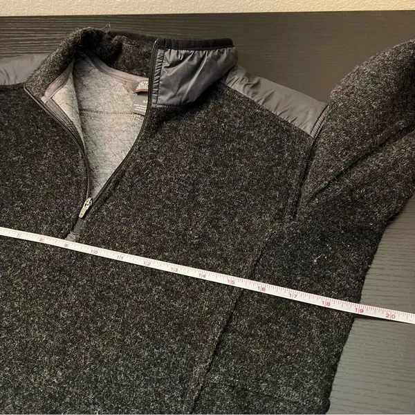 Outdoor Research Women’s Cyprus Hybrid Quarter Zip Small‎ Wool - Image 11