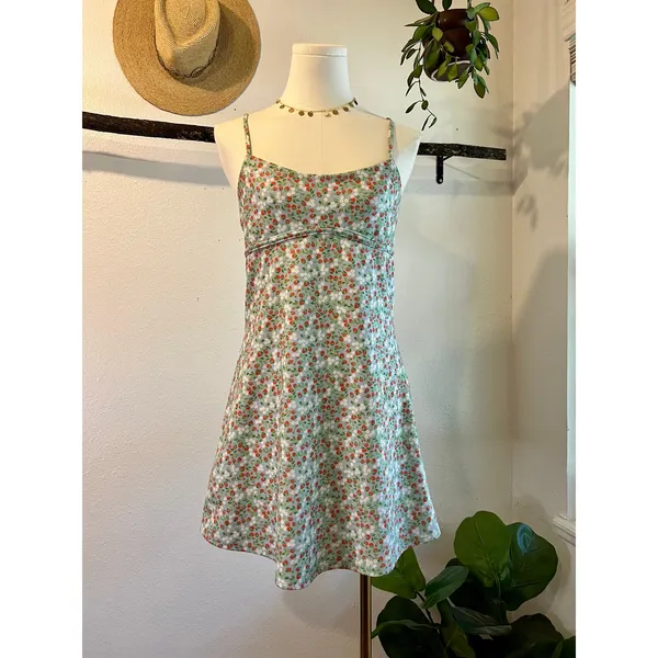 Altar'd State Strawberry Print Mini Tank Dress Size Small USA - Image 12