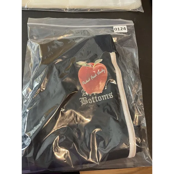 Apple Bottoms Y2K Black White Striped Track Pants S NWT - Image 9