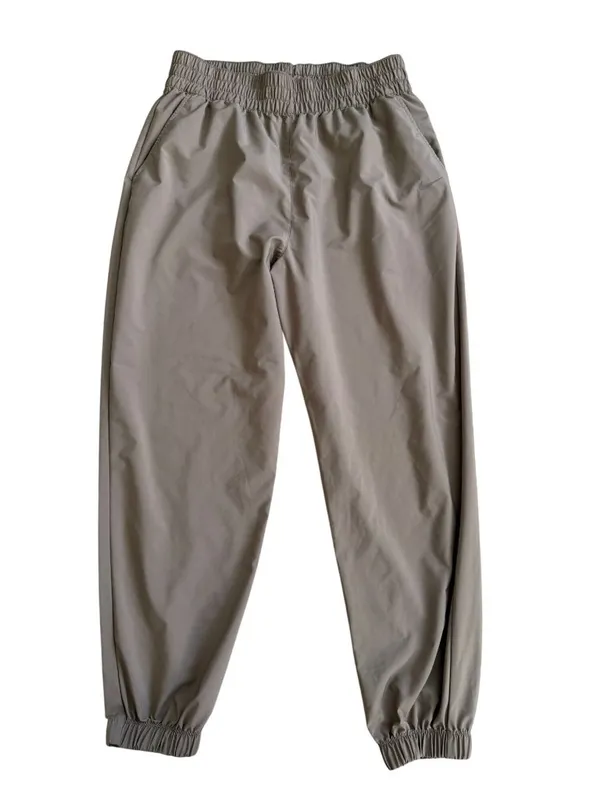 NIKE One Women's Taupe Active Joggers Pants Size Large - Image 6