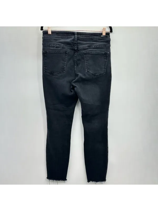 Pilcro Black High Rise Skinny Jeans Size 29 - Image 4