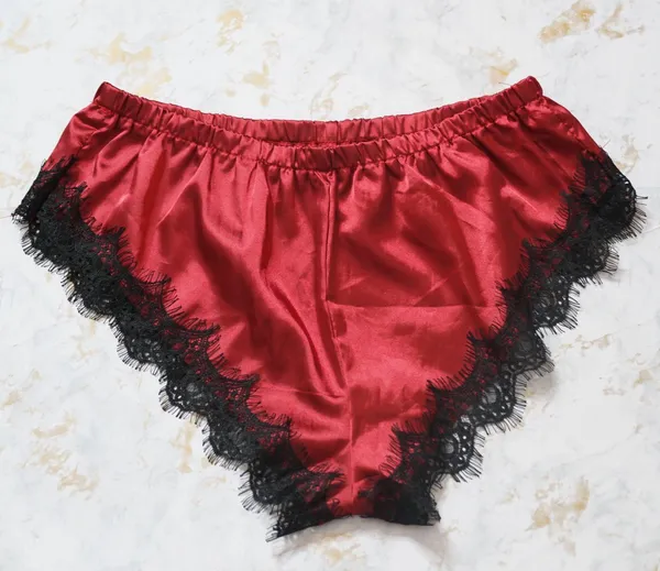 SheIn Red Pajamas Shorts - Image 5