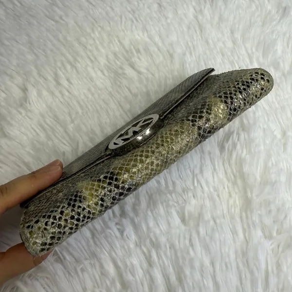 Michael Kors Snake Pattern Wallet - Image 3