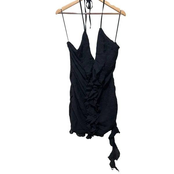 Astr the Label Ruffle Halter Mini Dress Size‎ Medium - Image 6