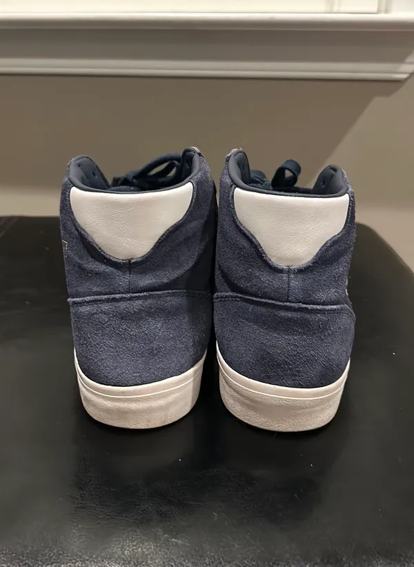 Adidas Navy Blue Hightops - Image 5