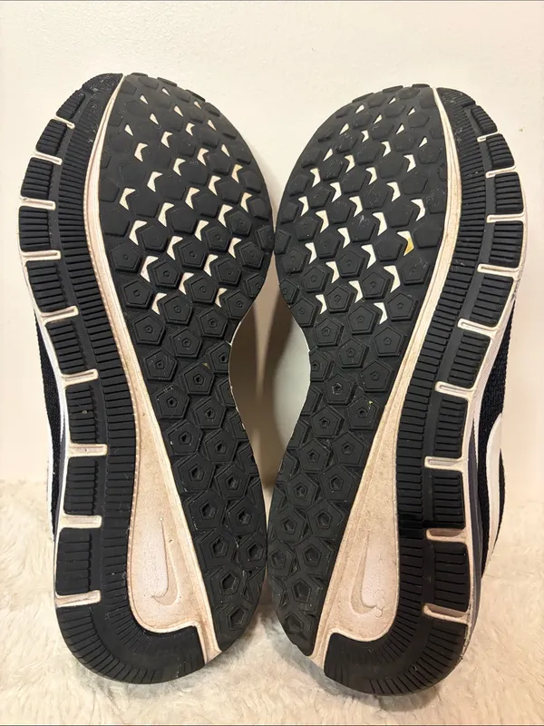 Nike Zoom Structure 22 Running Sneakers Black White Athletic Athleisure SZ 7.5 - Image 7