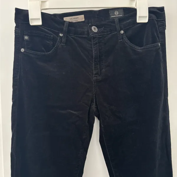 AG adriano goldschmied the legging super skinny suede jeans pants - Image 3