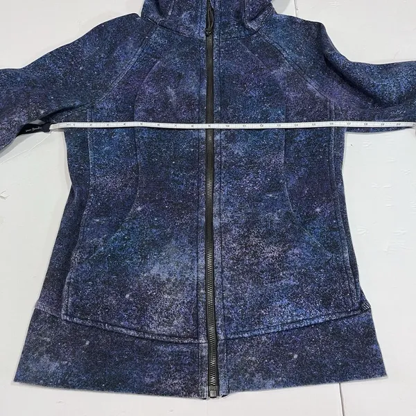 Lululemon Scuba Hoodie Sweatshirt Fleece Polar Lights Blue‎ Size 4 - Image 11
