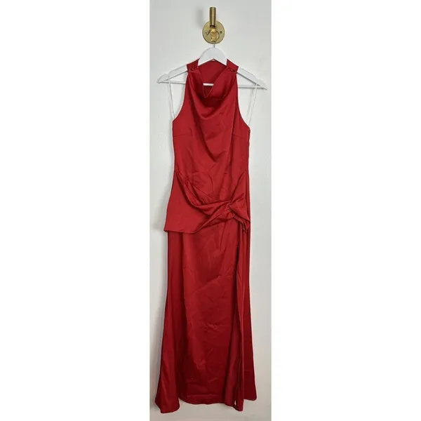 ELLIATT Endearment Maxi Dress in Scarlet Size Medium - Image 4