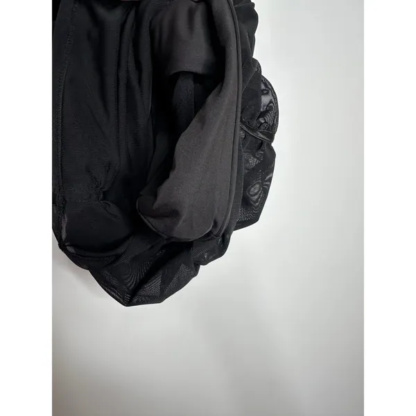 NWT Oh Polly Mesh Corset Mini Dress Women's Black Size 2 - Image 6