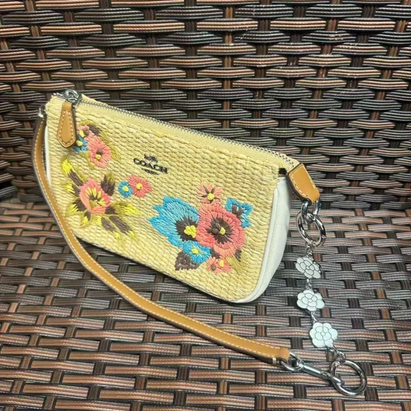 Coach Nolita 19 With Floral Embroidery cj724 - Image 2
