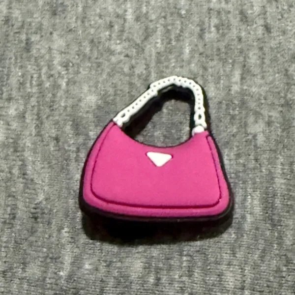 Pink Women's Bag Shoe Charm Size undefined - Image 2
