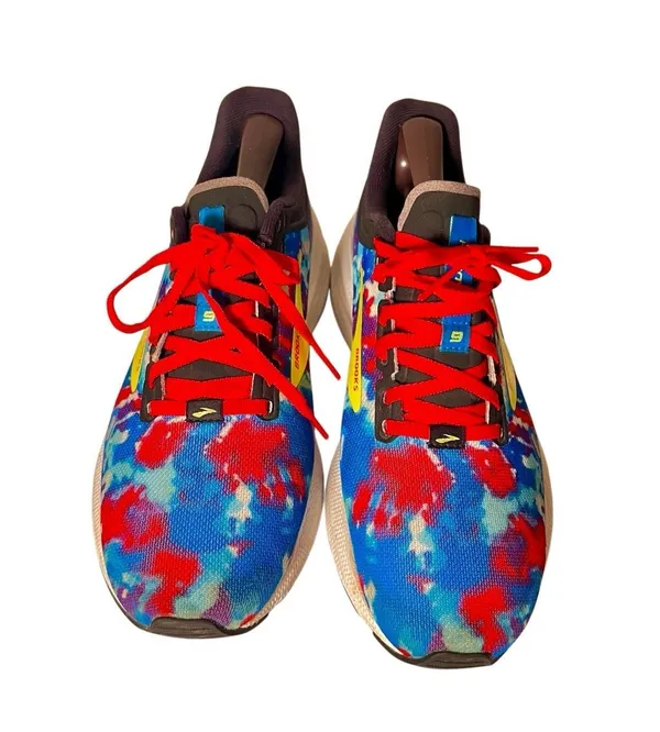 Womens Brooks Launch 9 Rock N Roll Marathon Blue Athletic Running Shoes Sz 8 - Image 4