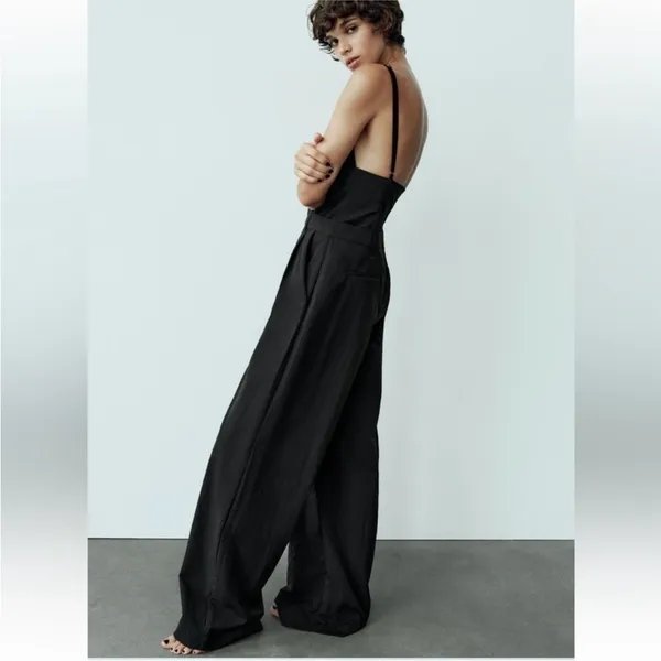 Black Zara Jumpsuit XS - Image 4