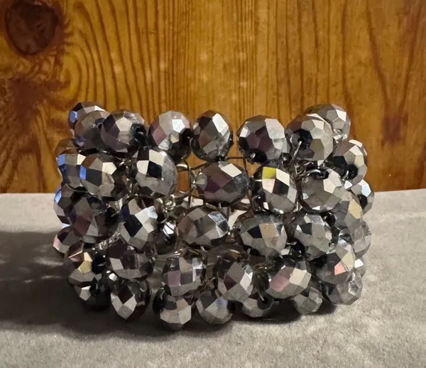 Aldo Chunky Statement Wired beaded Bracelet - Image 2