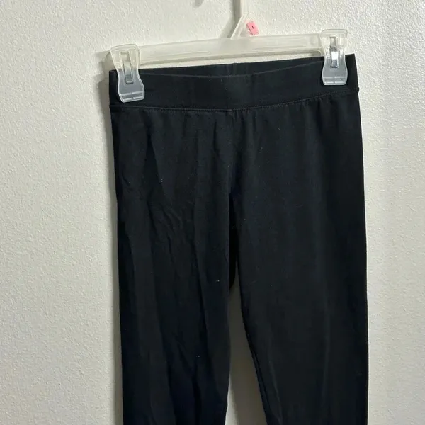 American Eagle Women‎ Black Hi-Rise Standard Leggings Pants Size Small - Image 6