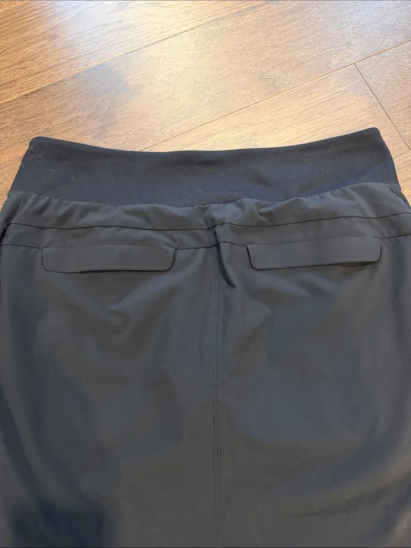 Athleta Black Active Mini Skort with Zipper Pockets Size Large (?) - C51-031 - Image 6