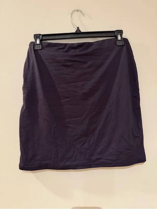 Meshki Black Kara Ruched Front Mini Skirt NWT - Image 3
