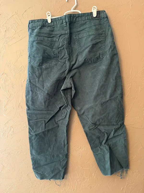 American Eagle Outfitters Jeans Green Corduroy - Image 2
