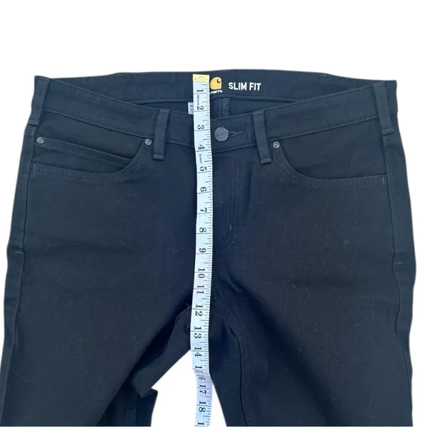 Carhartt Women’s Slim Fit Work Pants Black Size 14 Regular NWT Without Tags - Image 5
