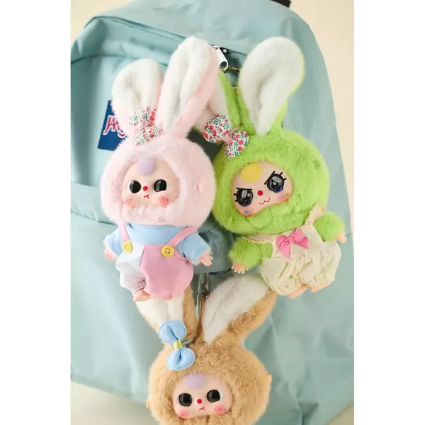 Baby Three Macaron Cute Bunny Blind Box Plush Bag Clip New Sealed‎ Kawaii Charm - Image 4