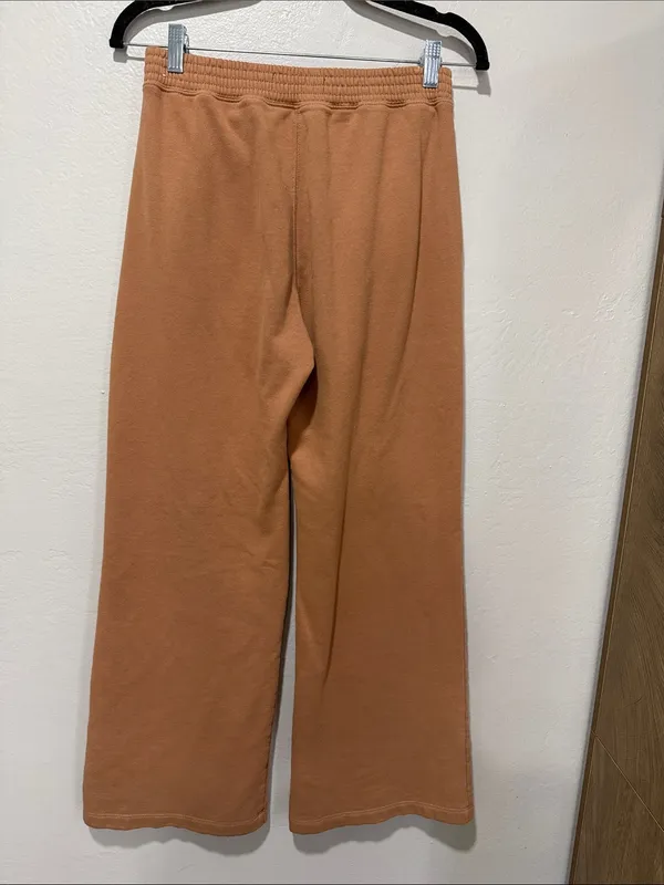Abercrombie & Fitch Soft A&F wide leg Pull On fleece Sweatpants with pockets - Image 2