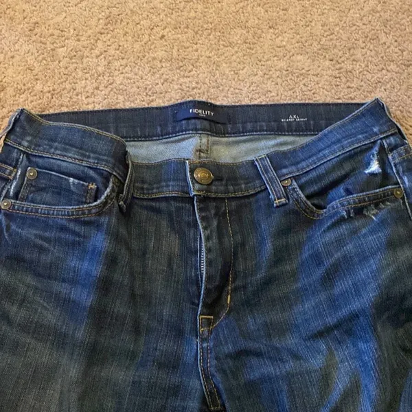 ‎Fidelity relaxed skinny jeans 29 Blue - Image 6