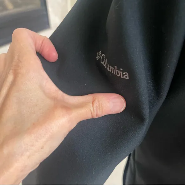 Columbia Jacket Women small soft shell Polyester Black Full Zip See all Approx m - Image 3