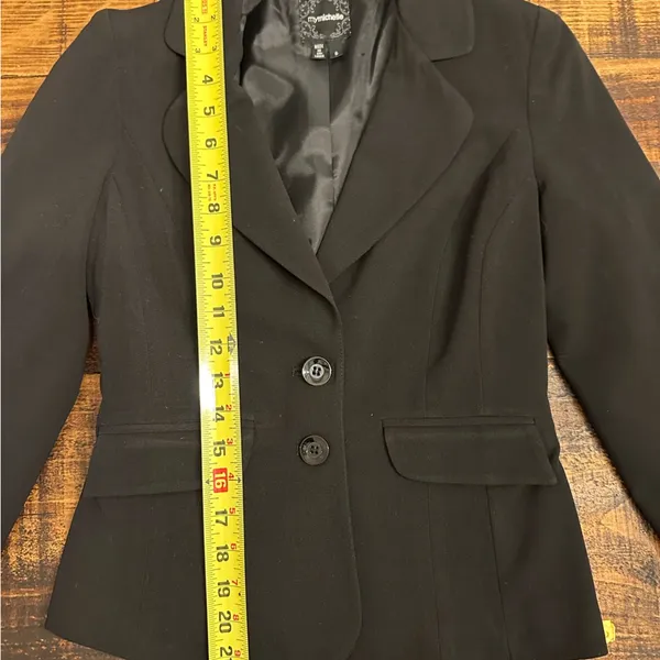My Michelle 3 Button Suit Blazer- Like New - Image 4