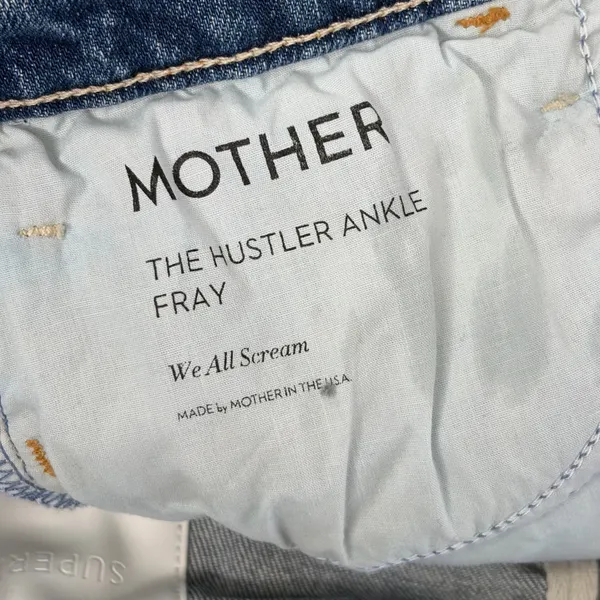 Mother Superior The Hustler Ankle Fray Jeans - Image 8