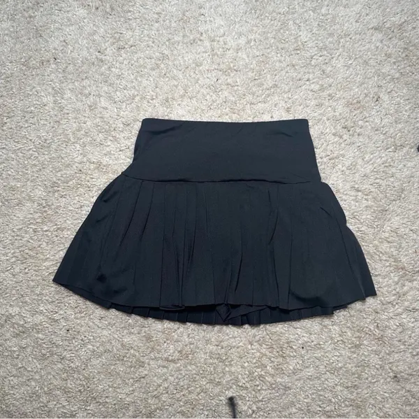 SheIn Black Mini Pleated Tennis Skirt - Image 5