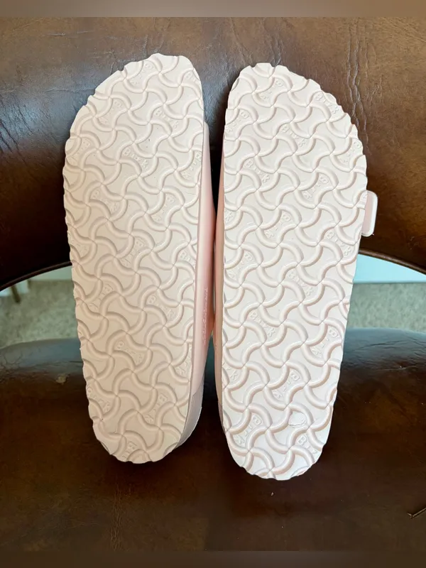 Birkenstock Women's EVA Arizona Sandals Rose light Pink Size 41 US 10 Waterproof - Image 8
