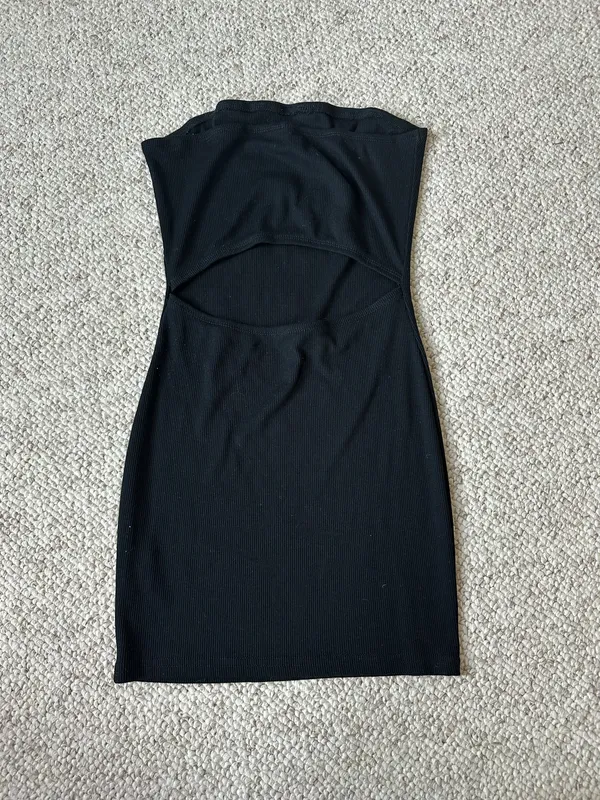 Shein Black Mini Dress Bodycon - Image 2