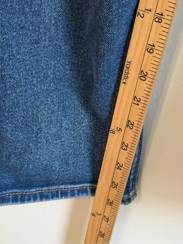 American Eagle Mom Straight Jean Size 8 Stretch AE - Image 8