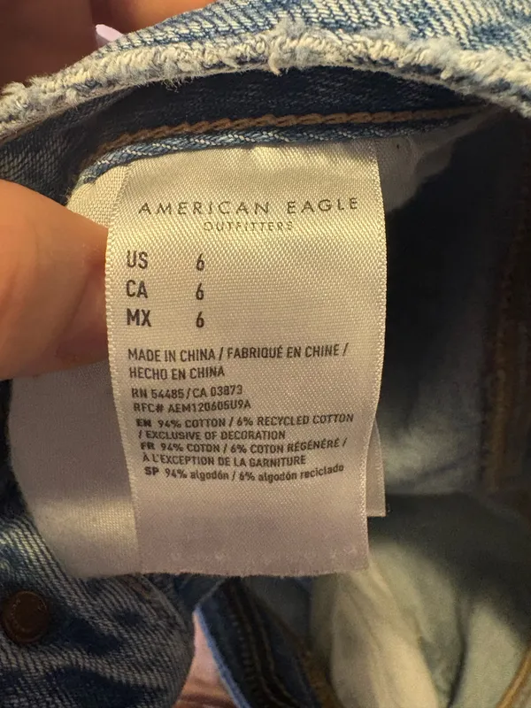 American eagle Jean shorts - Image 3