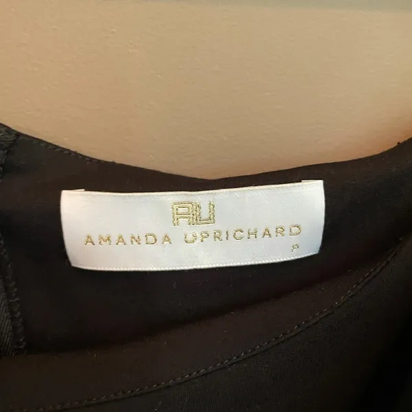 Amanda Uprichard‎ Off Shoulder Sia Dress Black XS - Image 6
