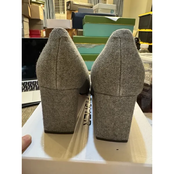 Woman's‎ Dress Shoes Marc Fisher Kapila2 Pump Medium Gray Size 7.5 Academia - Image 5