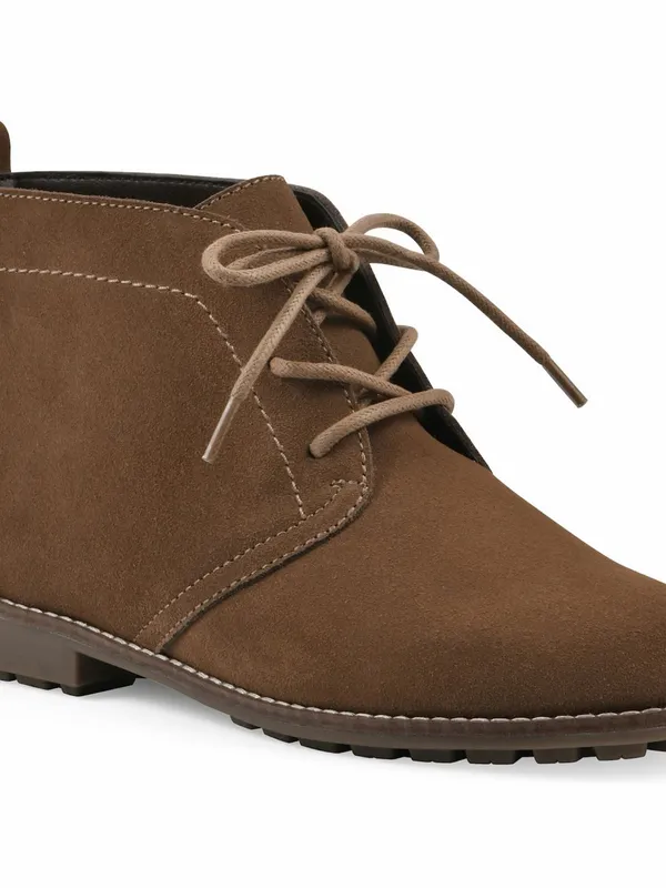 White Mountain‎ Auburn Women's Suede Lace-Up Chukka - Image 3
