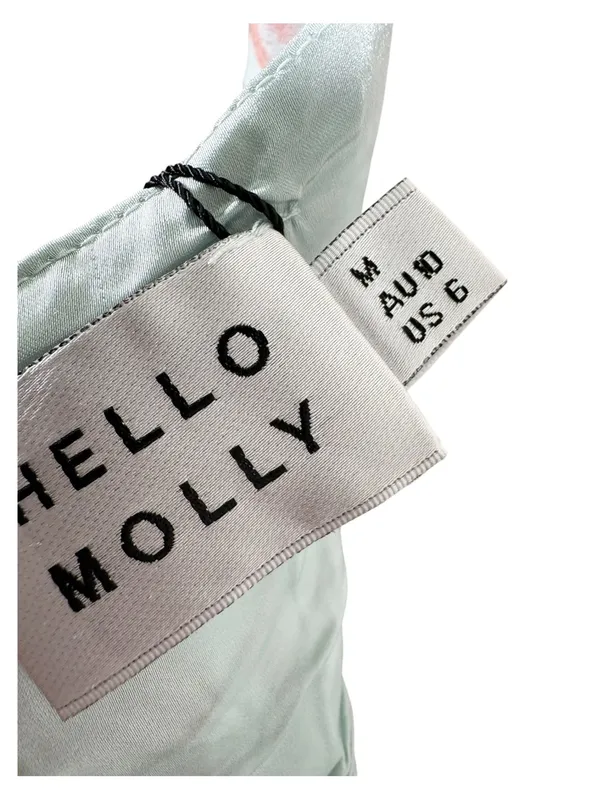 NEW Hello Molly Rosy Days Mini Dress Size 6 - Image 10