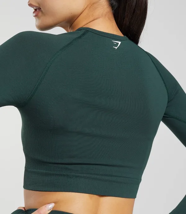 Gymshark Long Sleeve Vital Crop Top - Image 3