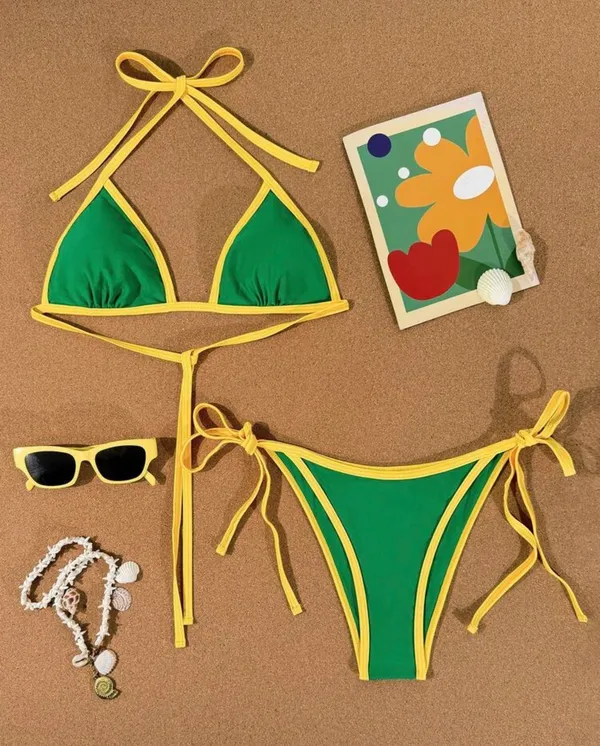 Brazil bikini Green Size M - Image 2